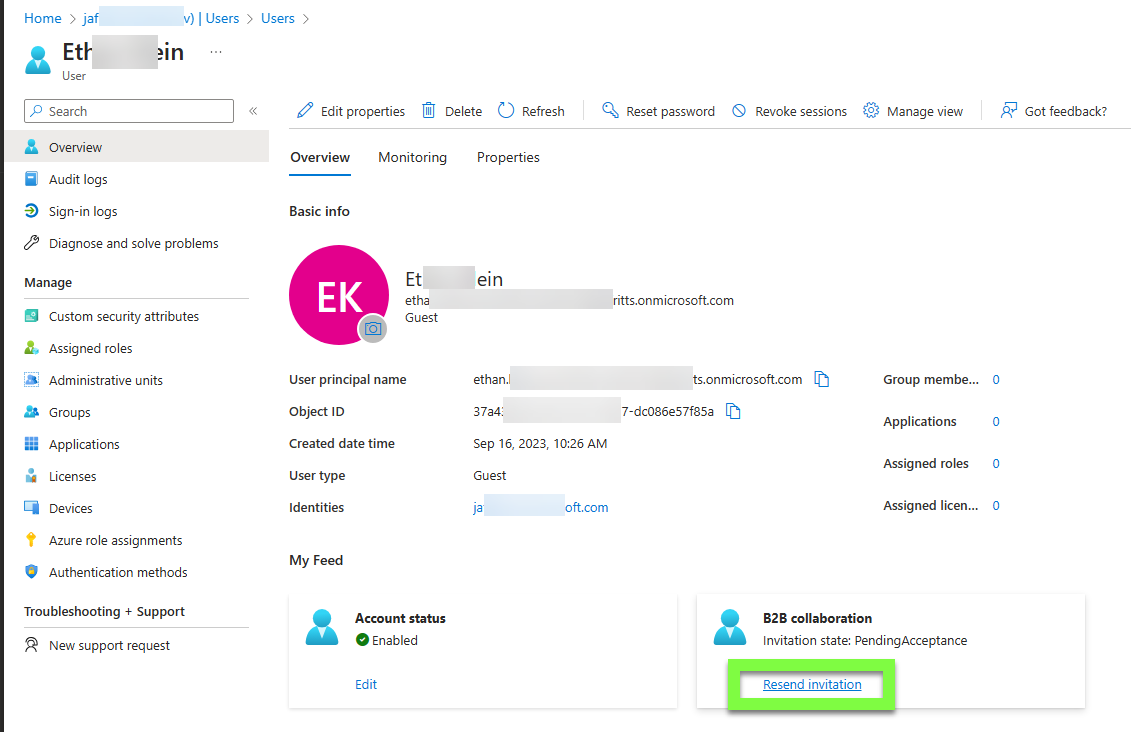 Troubleshooting Azure AD B2B Guest Sign In User Does Not Exist In ...